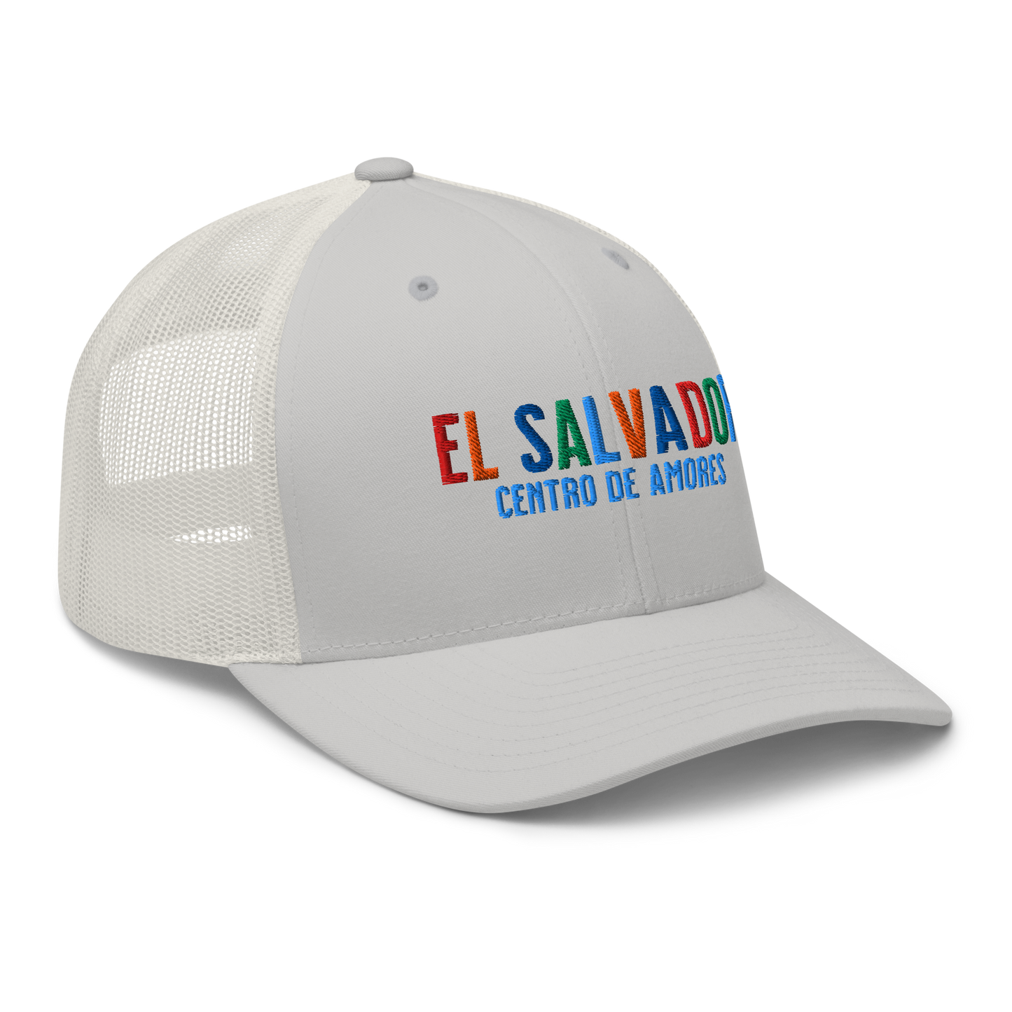 Embroidered Trucker Cap | El Salvador | Centro de Amores |LATEA™