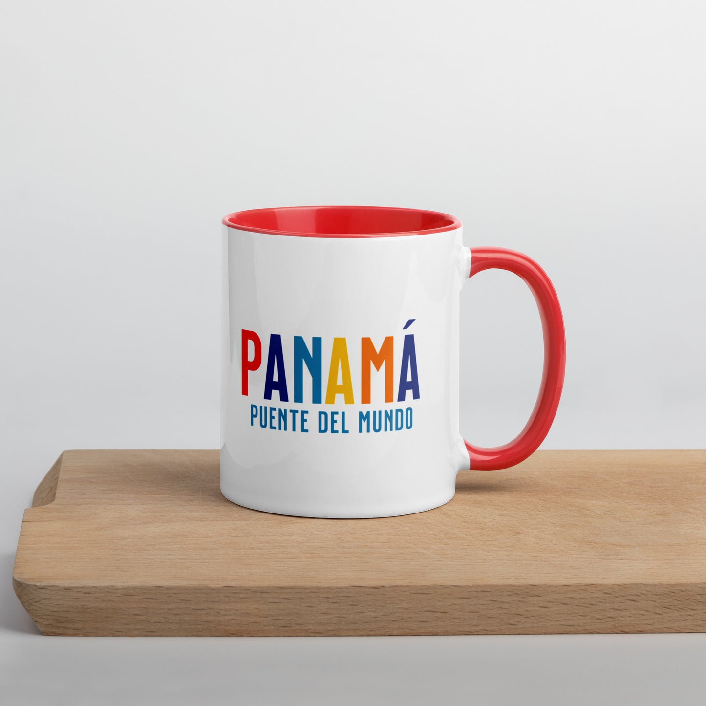 Mug de cerámica Panamá, diseño colorido, LATEA™.