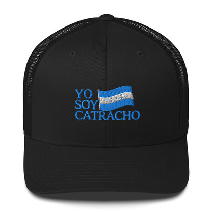 Gorra bordada con la frase “100% Catracho”, estilo cultural hondureño con orgullo nacional.