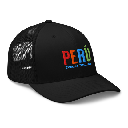 Gorra de camionero bordada | Perú | Tesoro Andino | LATEA™