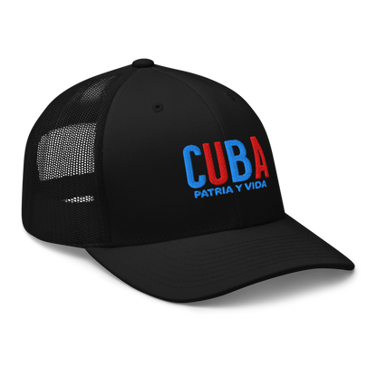 Gorra de camionero bordada | Cuba | Patria y Vida | LATEA™