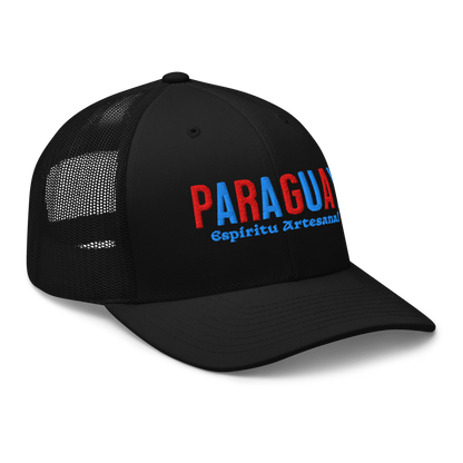 Gorra de camionero bordada | Paraguay | Espíritu Artesanal | LATEA™