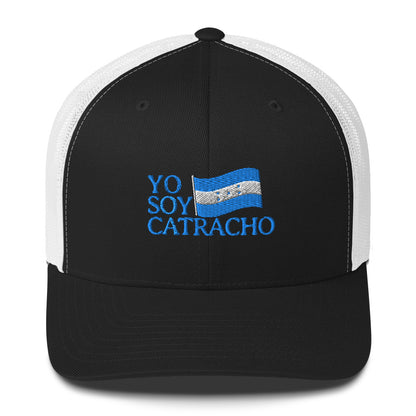 Gorra bordada con la frase “100% Catracho”, estilo cultural hondureño con orgullo nacional.