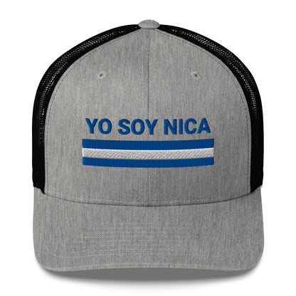 Gorra bordada con el texto “Orgullo Nica”, diseño cultural nicaragüense con actitud.