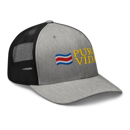 Gorra de camionero bordada | Costa Rica | Pura Vida | LATEA™