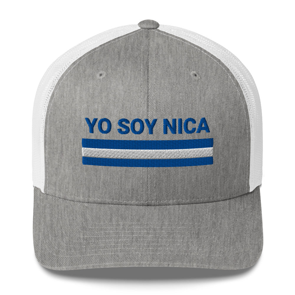 Gorra bordada con el texto “Orgullo Nica”, diseño cultural nicaragüense con actitud.