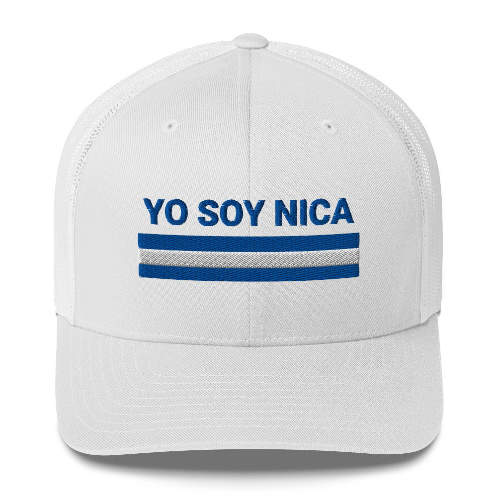Gorra bordada con el texto “Orgullo Nica”, diseño cultural nicaragüense con actitud.