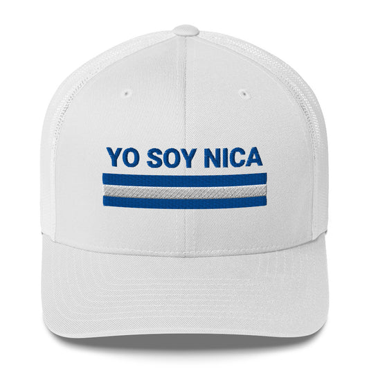 Gorra bordada con el texto “Orgullo Nica”, diseño cultural nicaragüense con actitud.