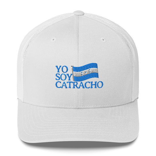 Gorra bordada con la frase “100% Catracho”, estilo cultural hondureño con orgullo nacional.