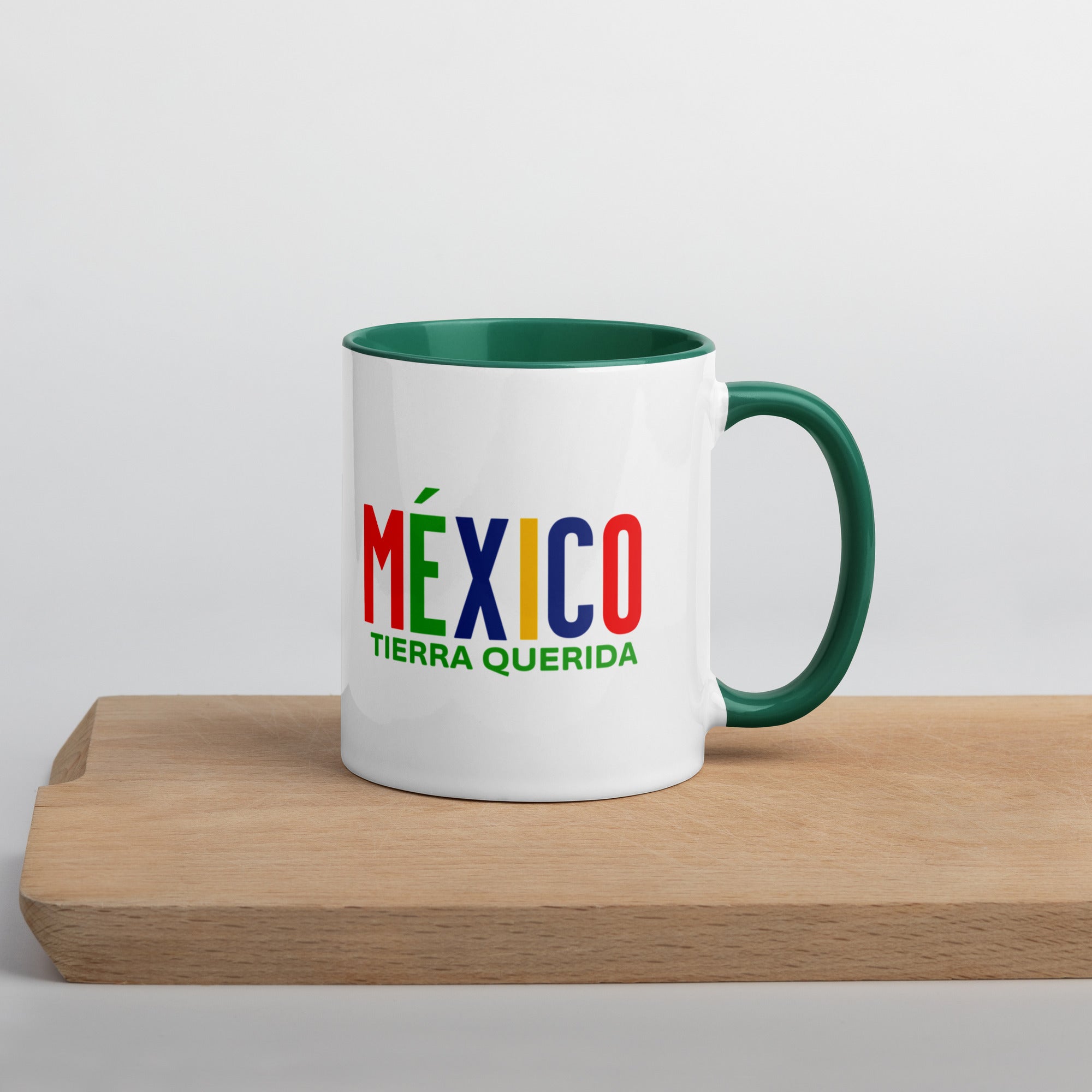 Mug de cerámica México Tierra Querida, diseño colorido, LATEA™.